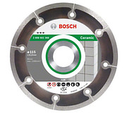 Тонкие алмазные диски для керамонранита и мрамора Bosch Best for Ceramic Extraclean - резка плитки без сколов