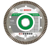 Алмазные диски Bosch Best for Ceramic Extraclean Turbo - очень чистый рез