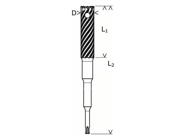 сверло sds plus b8 8х50мм