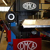 Кромкофрезерная машина OMCA SMF-930 в работе