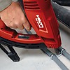 Монтаж фиксирующей p-clip скобы газовым пистолетом Hilti GX 120