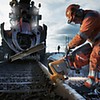 Железнодорожные ремонтные работы с рельсорезом Husqvarna K 1260 Rail