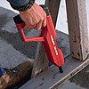 Монтаж деревянных балок пистолетом Hilti DX E72