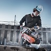 Влажная резка бензорезом Husqvarna K 760